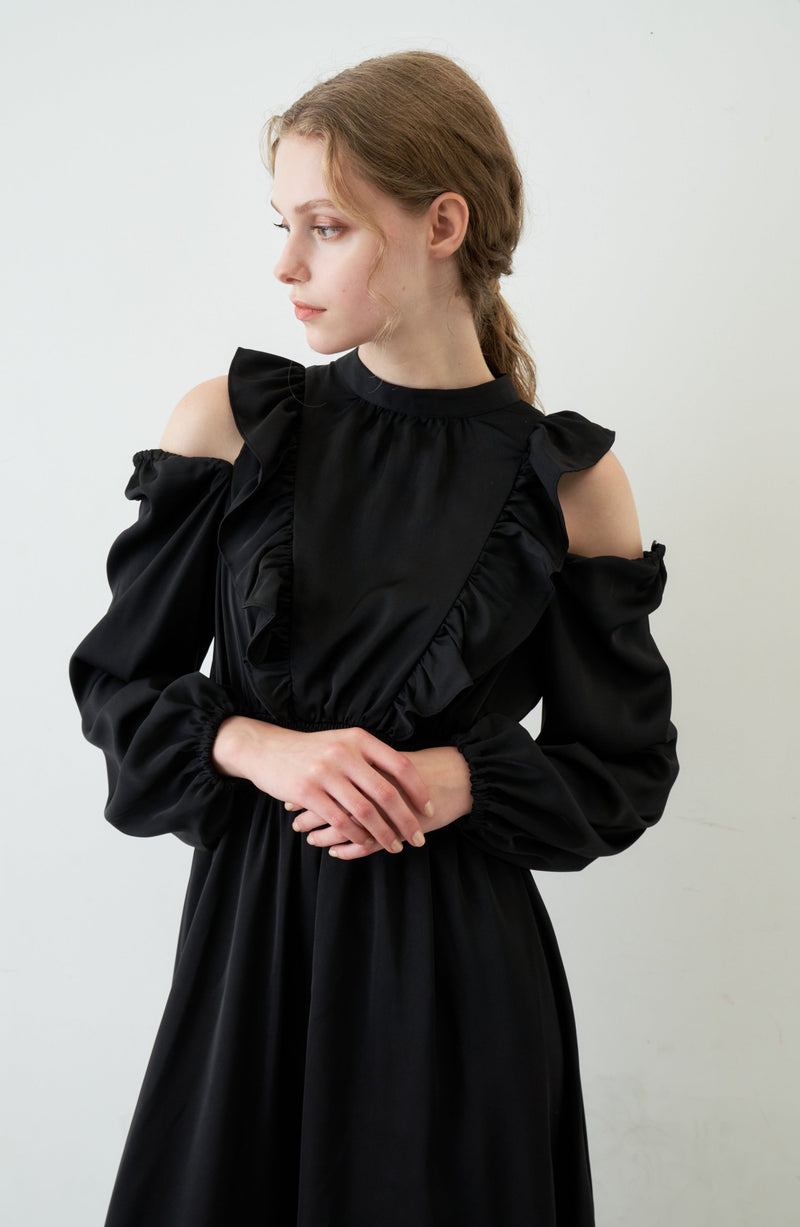 frill elegant onepiece