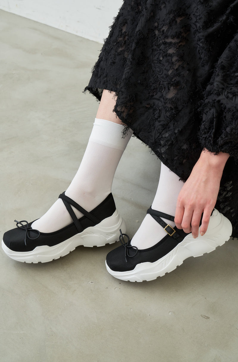 platform charming ballet shoes - フラットシューズ