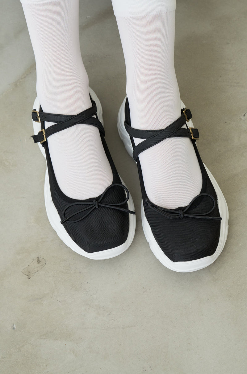 platform charming ballet shoes - フラットシューズ