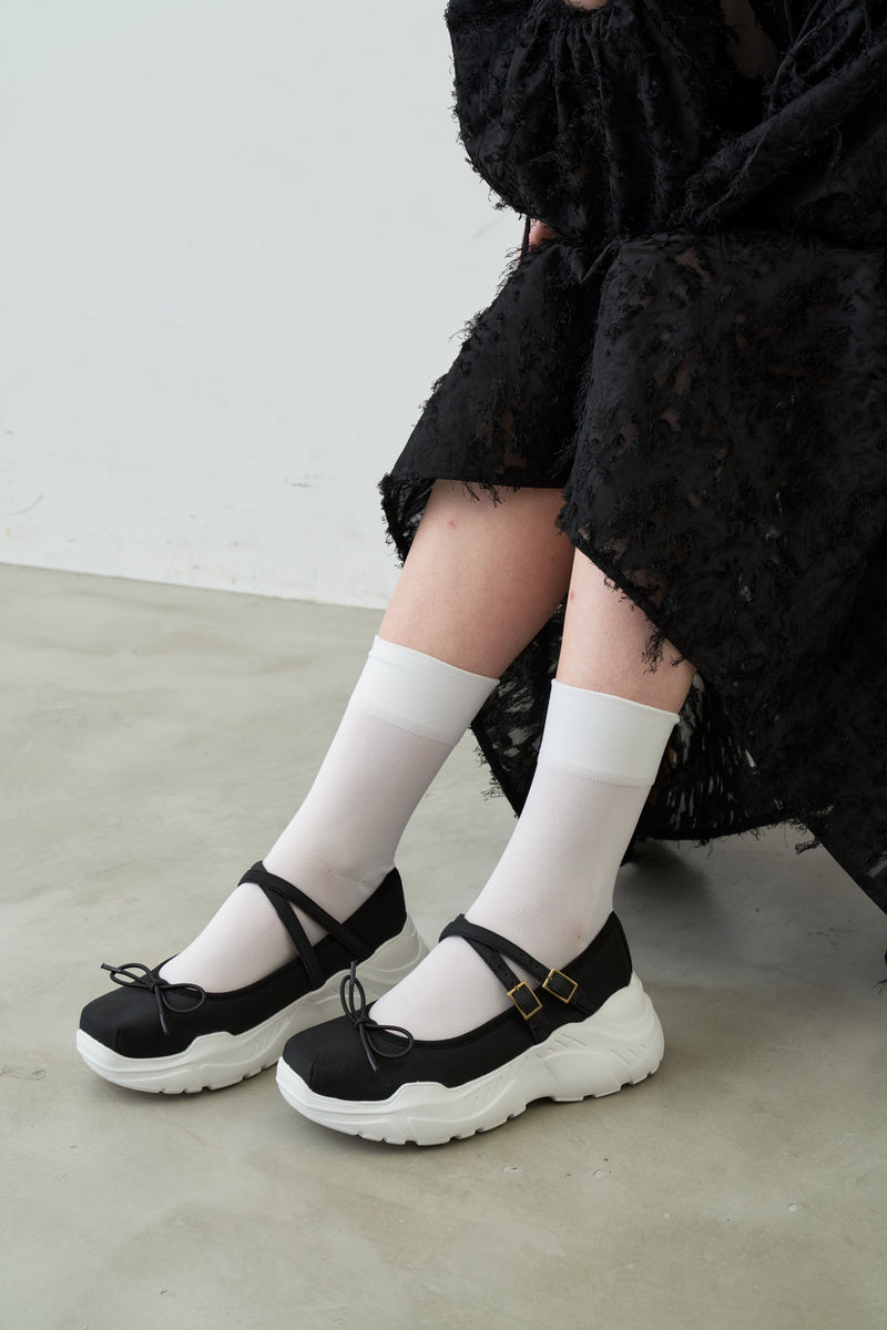 platform charming ballet shoes - フラットシューズ