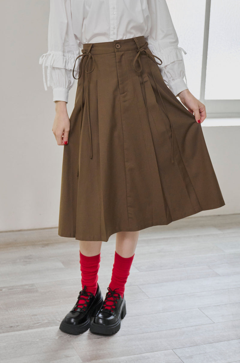 2way ribbon belt skirt