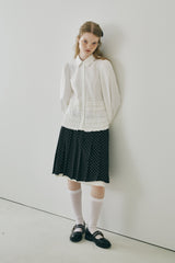 many frill blouse