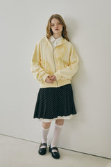 heart frill hoodie