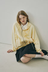 heart frill hoodie