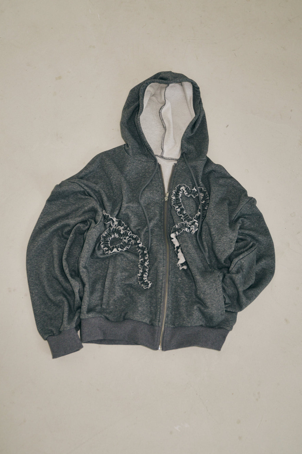 idem heart frill hoodie／ハートフリルフーディ heart frill hoodie／ハートフリルフーディ（パーカー）｜idem