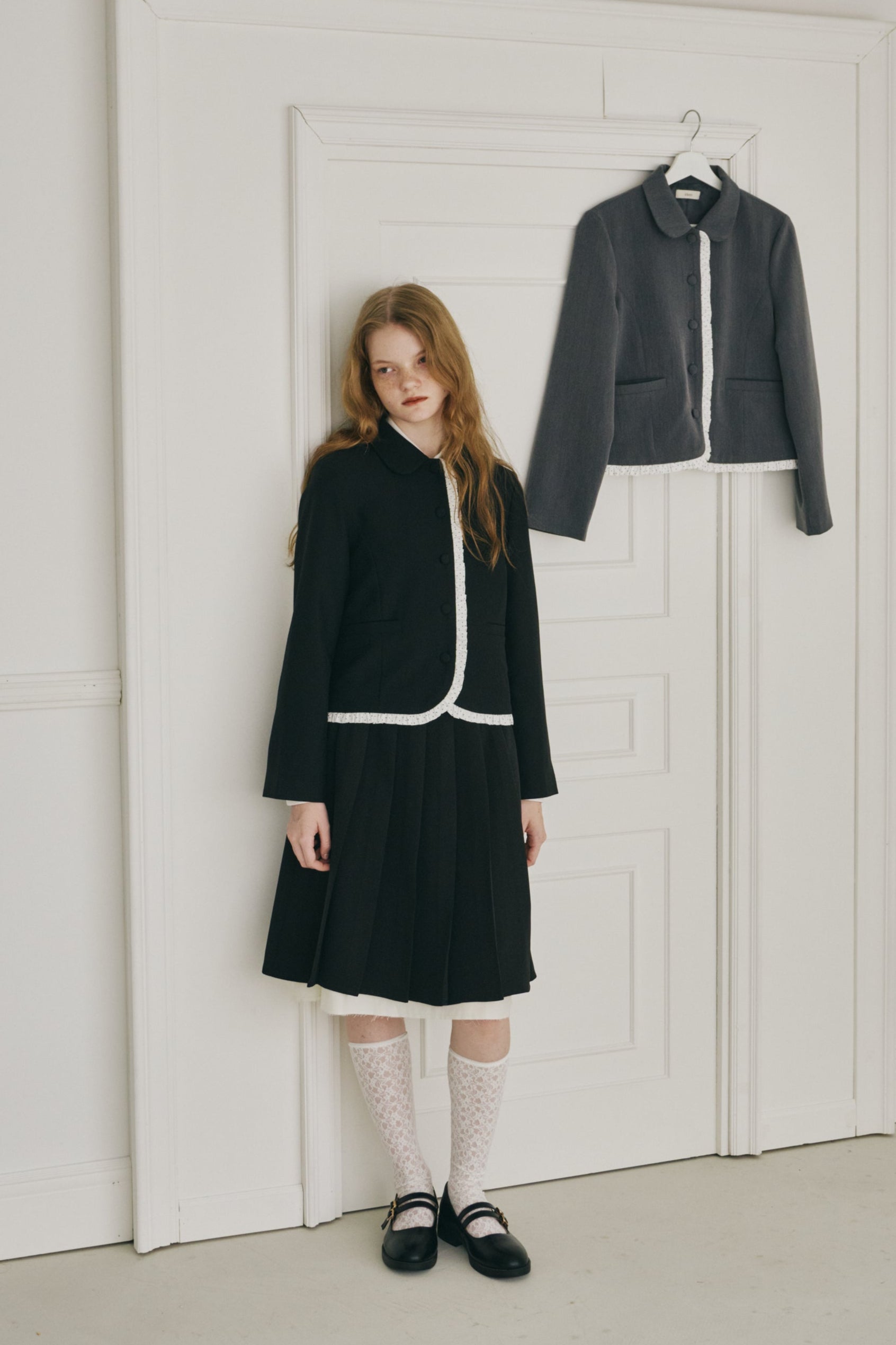 frill lady jacket