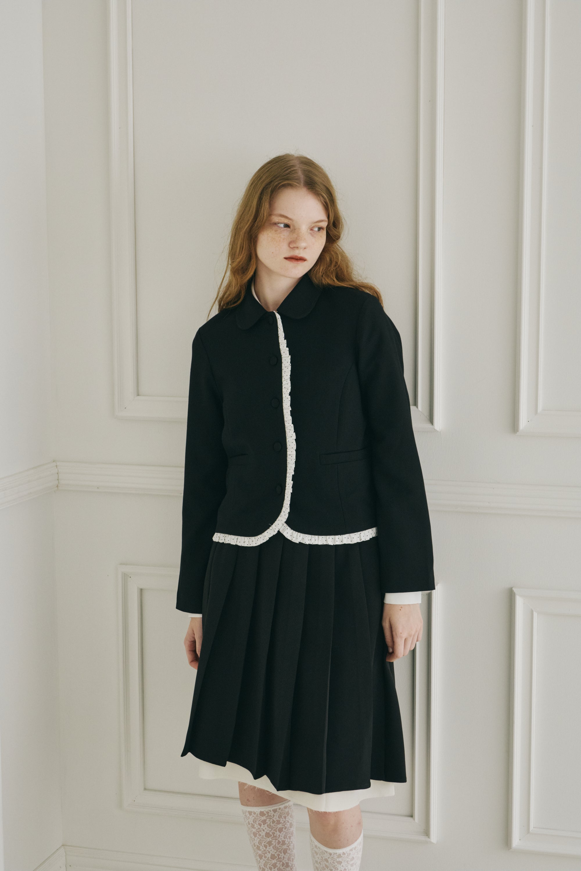 frill lady jacket