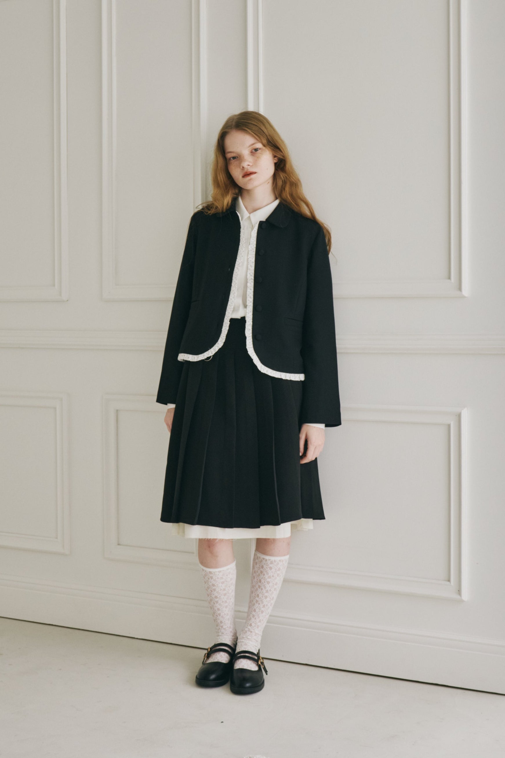 frill lady jacket