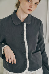 frill lady jacket