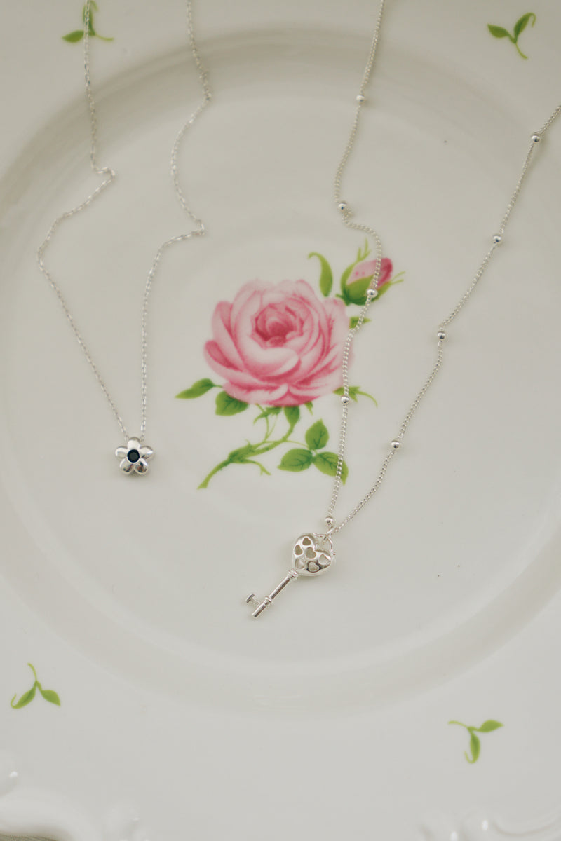 online store Exclusive 】silver925 heart key necklace – idem