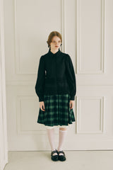 many frill blouse