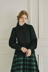 many frill blouse