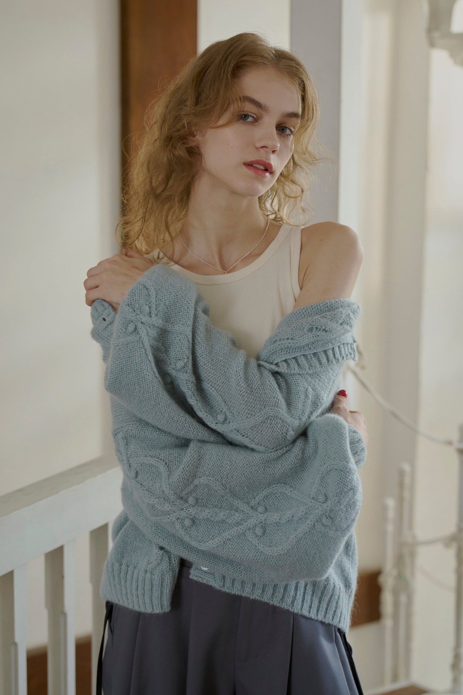 made in Japan mohair cardigan – idem