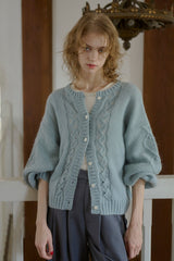 made in Japan mohair cardigan