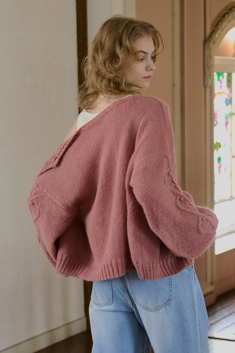 made in Japan mohair cardigan