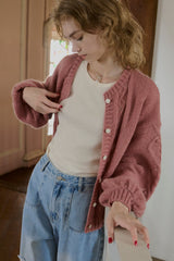 made in Japan mohair cardigan