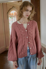 made in Japan mohair cardigan