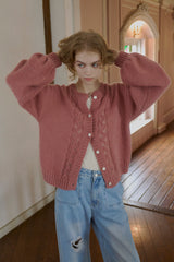 made in Japan mohair cardigan