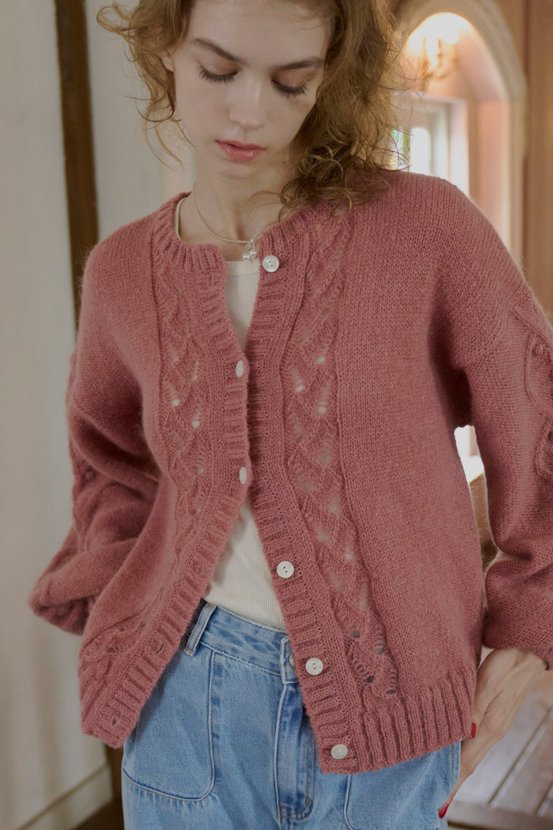 made in Japan mohair cardigan