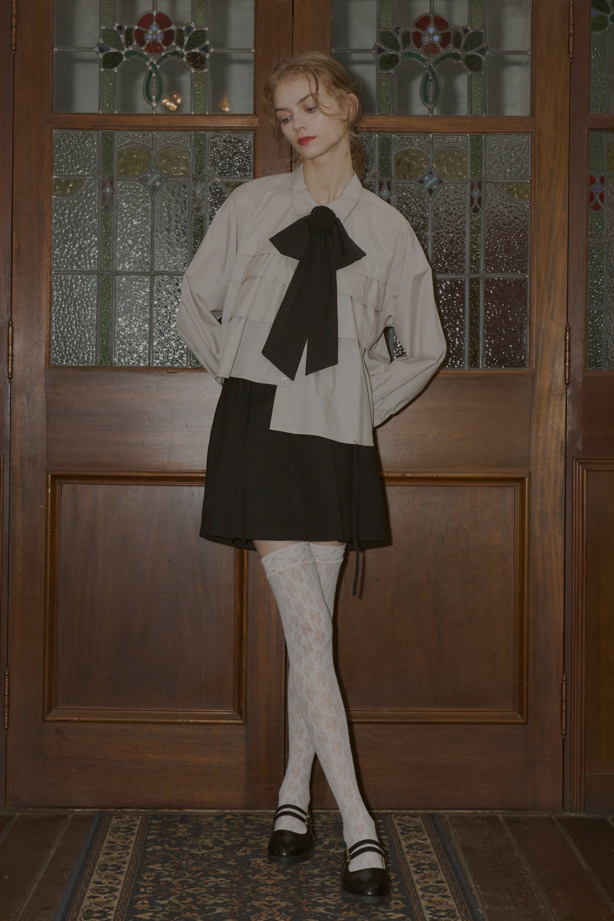 rose ribbon tie