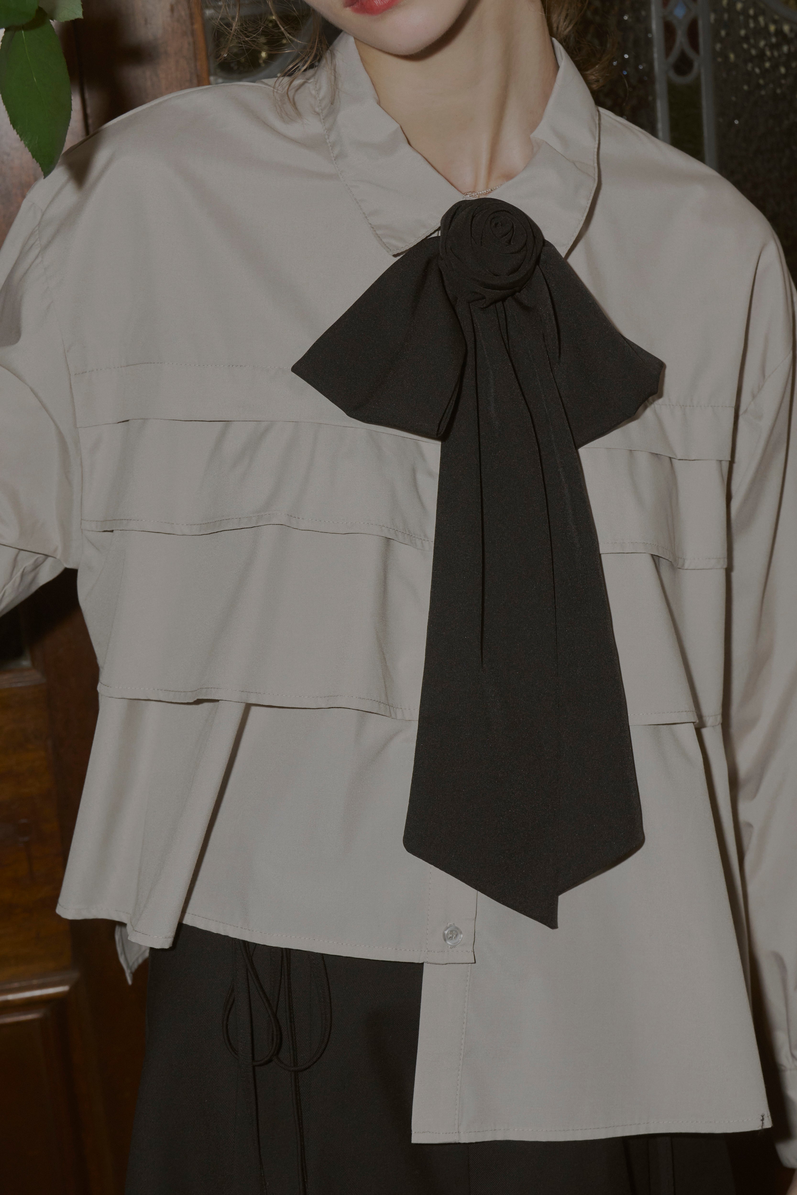 rose ribbon tie