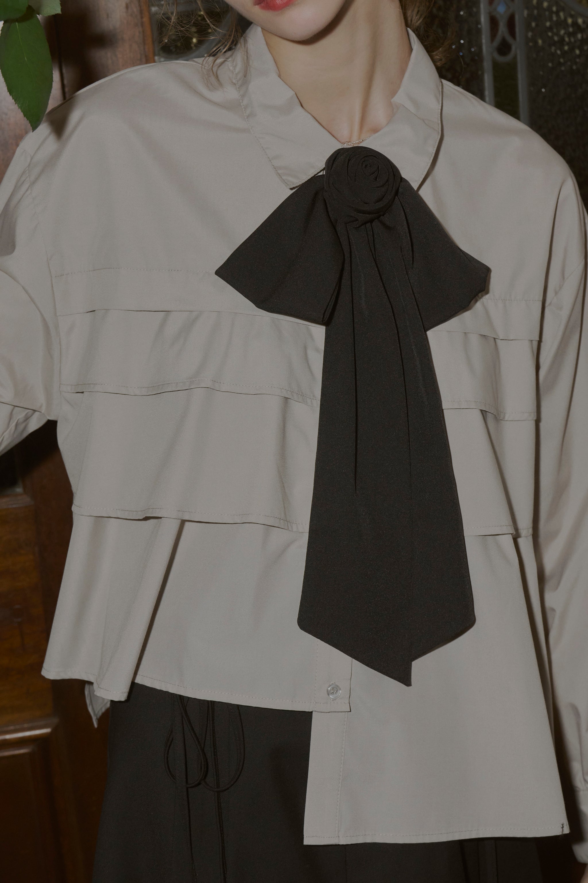 rose ribbon tie