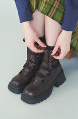 lace up socks boots