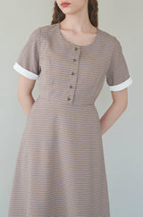 classical check onepiece