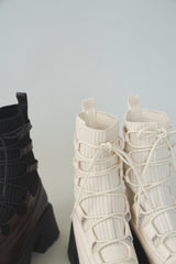 lace up socks boots