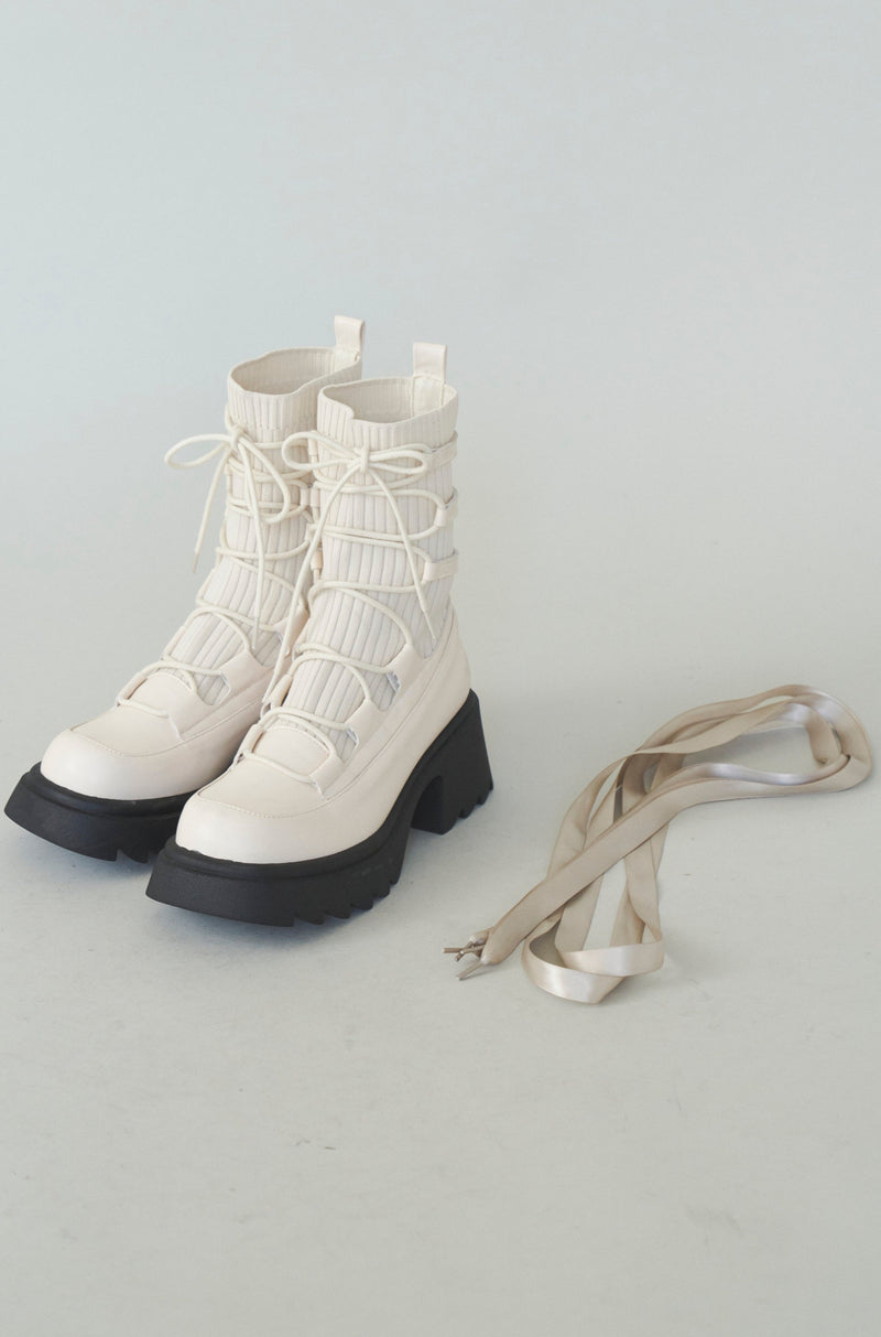 lace up socks boots – idem