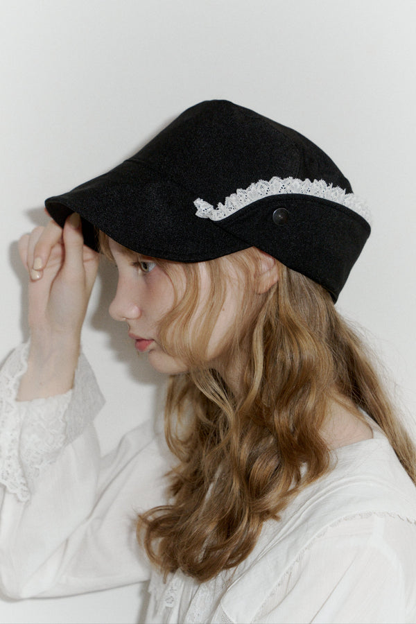 2way lace casquette