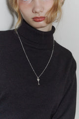 【 online store Exclusive 】silver925 heart key necklace