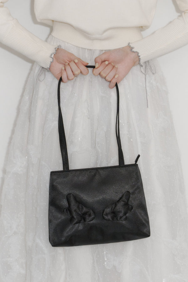 angel satin shoulder bag (NEW COLOR)