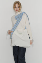 big ribbon tote bag