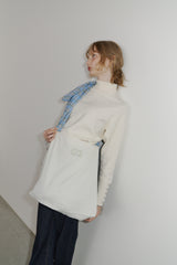 big ribbon tote bag