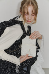 paddet chain pouch bag