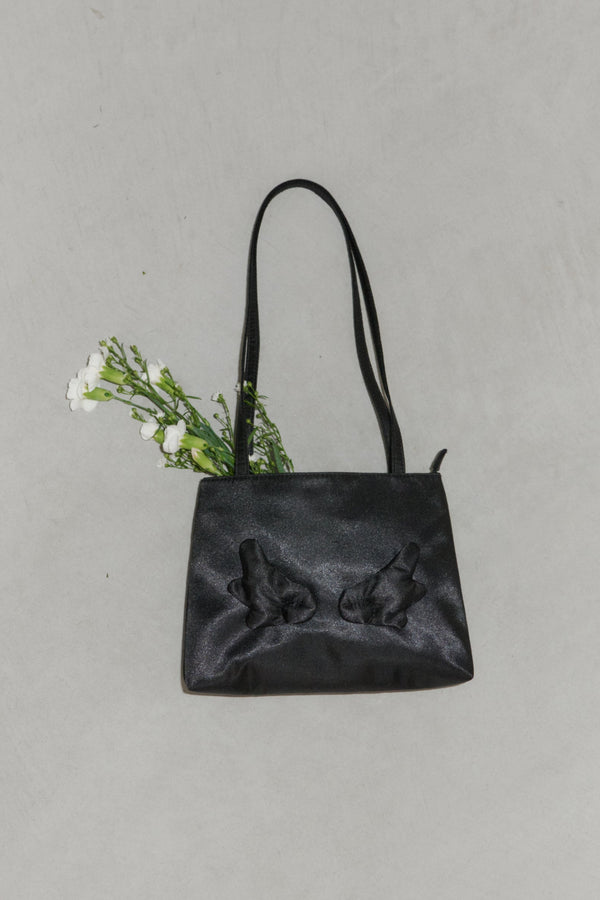 angel satin shoulder bag (NEW COLOR)