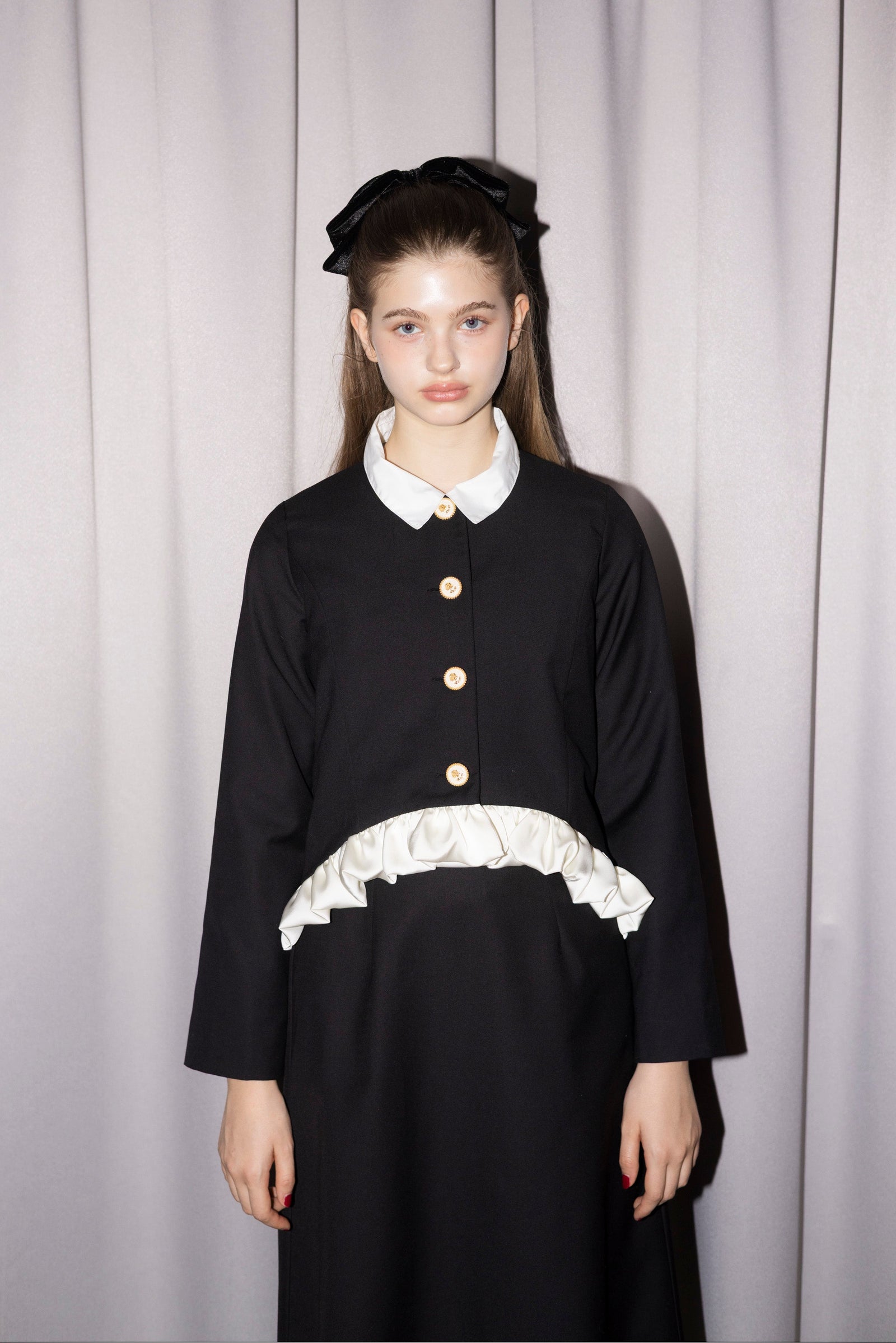 blooming frill jacket【セットアップ着用可能】 – idem