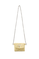 paddet chain pouch bag