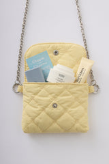 paddet chain pouch bag