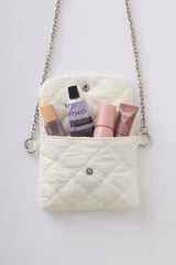 paddet chain pouch bag