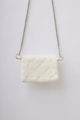 paddet chain pouch bag