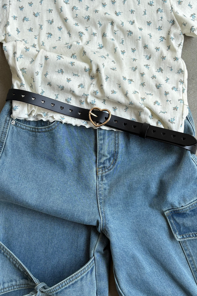 lovely heart belt