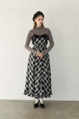 lace drawstring onepiece