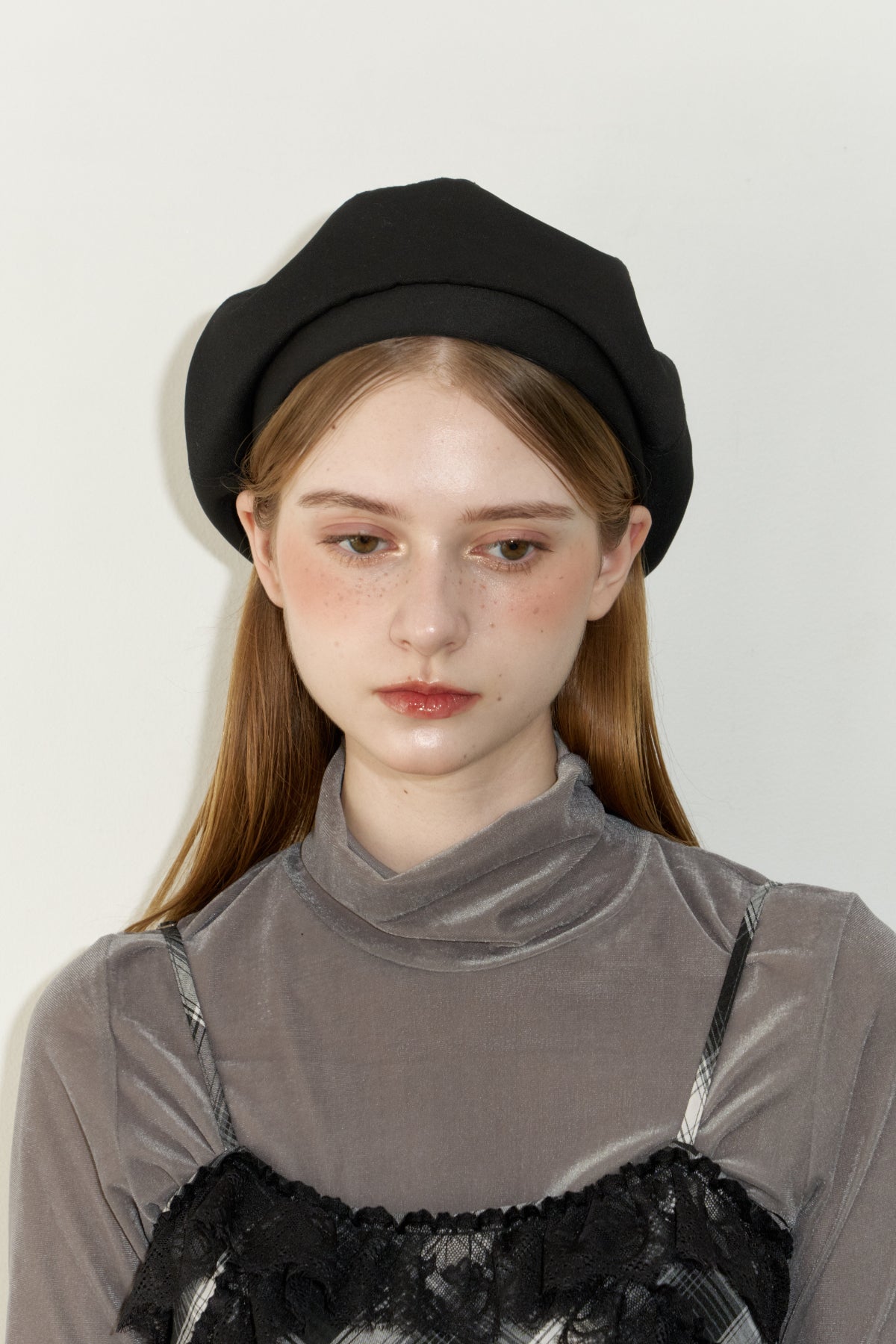 lace ribbon romantic beret