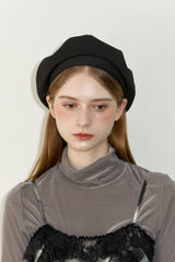 lace ribbon romantic beret