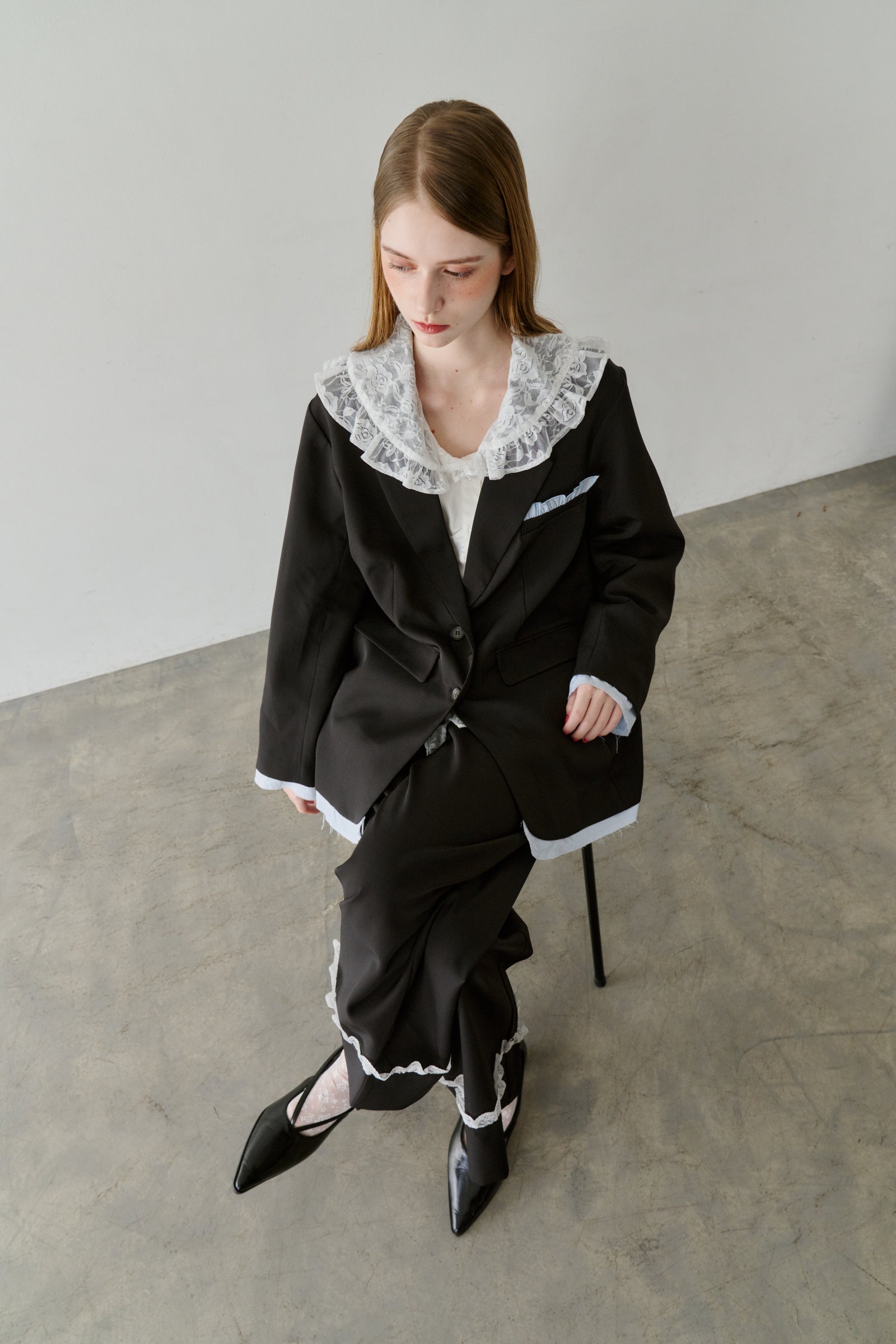 oversized layered jacket – idem