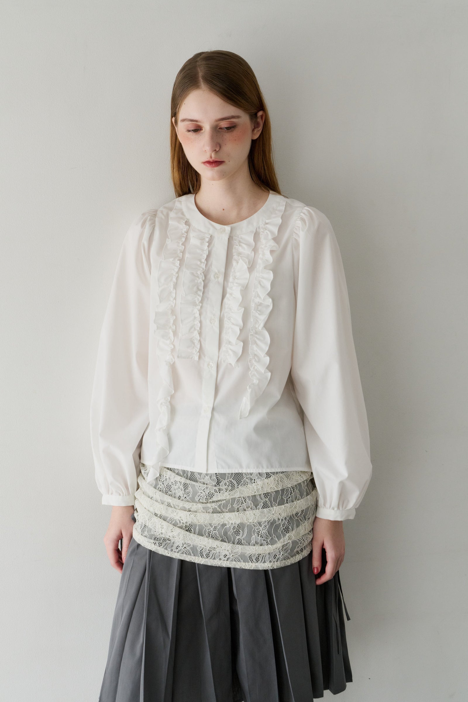 front frill blouse – idem