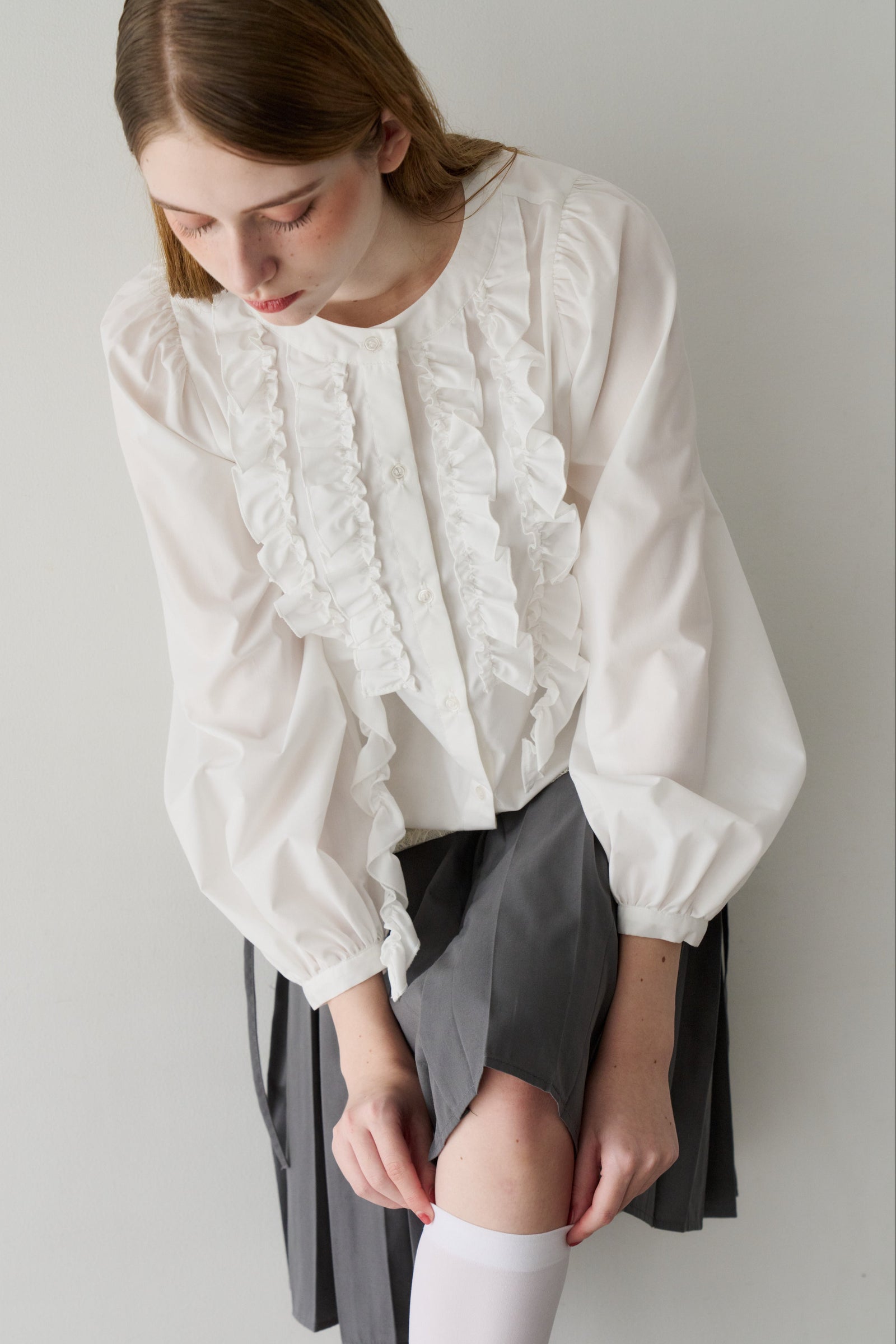 front frill blouse – idem