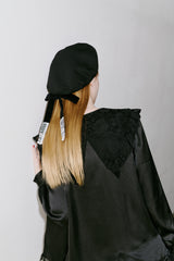 lace ribbon romantic beret